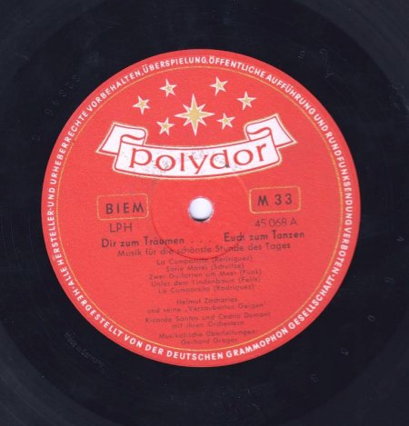 ZACHARIAS-LP - Dir zum Träumen, Euch zum Tanzen -A-.jpg