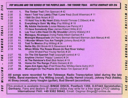 Willing, Foy &amp; the Riders of the Purple Sage - The Timber Trail (3)_Bildgröße ändern.jpg