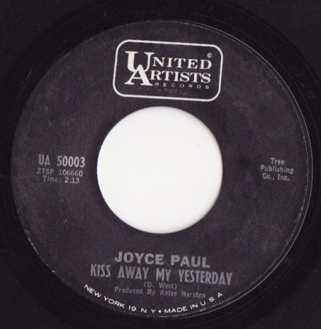 Paul, Joyce - Kiss away my yesterday.jpg