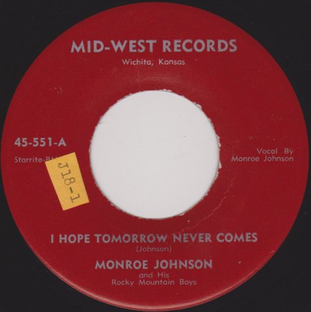 Monroe Johnson - I Hope Tomorrow Never Comes.JPG