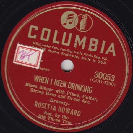 Howard,Rosetta05When I Been drinking.JPG