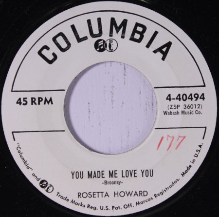 Howard,Rosetta03You made me love you.JPG