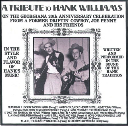 Penny, Joe - Hank Williams 20th Anniversary Tribute Album.jpg