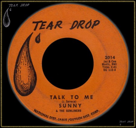 SUNNY &amp; THE SUNGLOWS (SUNNY &amp; THE SUNLINERS) - TALK TO ME_IC#006.jpg