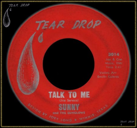 SUNNY &amp; THE SUNGLOWS (SUNNY &amp; THE SUNLINERS) - TALK TO ME_IC#004.jpg