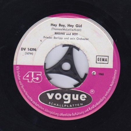 REGINE &amp; BOY - Hey Boy, Hey Girl -A-.jpg