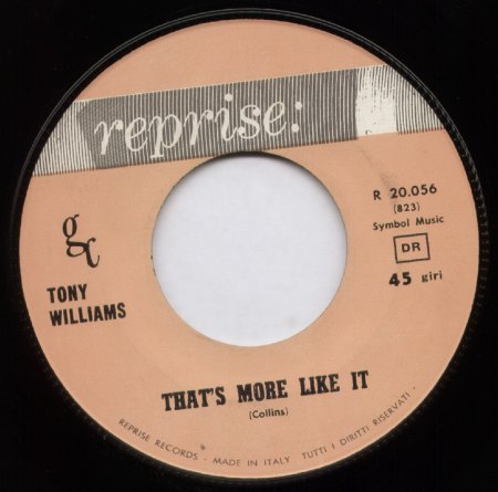 Williams, Tony - It's so easy to surrender xx.jpg