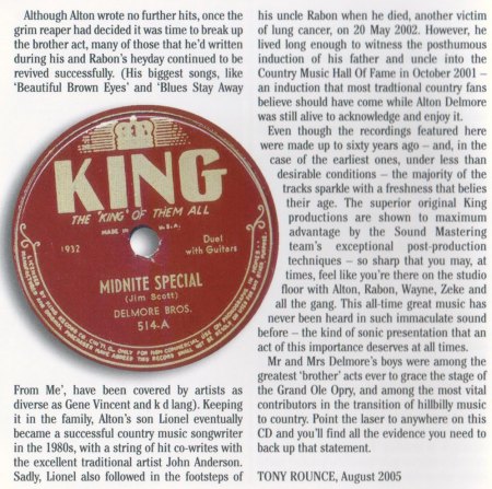 Delmore Brothers - Fifty miles to travel - King &amp; Deluxe Acetate Series (2)k.jpg