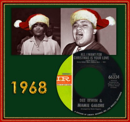 DEE IRWIN &amp; MAMIE GALORE - ALL I WANT FOR CHRISTMAS IS YOUR LOVE_IC#001.jpg