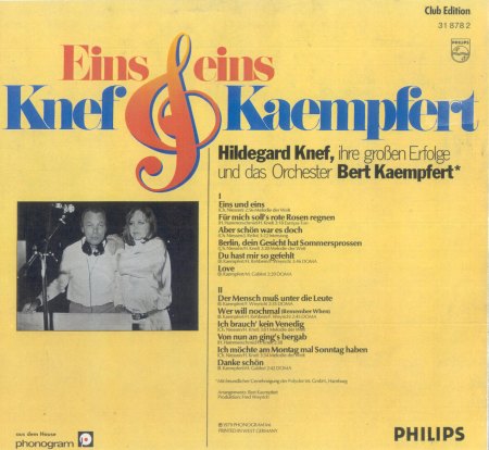 0 318 782 - LP - Bert Kaempfert &amp; Hildegard Knef - Eins &amp; Eins - Philips - GER - Back.jpg