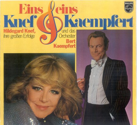 0 318 782 - LP - Bert Kaempfert &amp; Hildegard Knef - Eins &amp; Eins - Philips - GER - Front.jpg