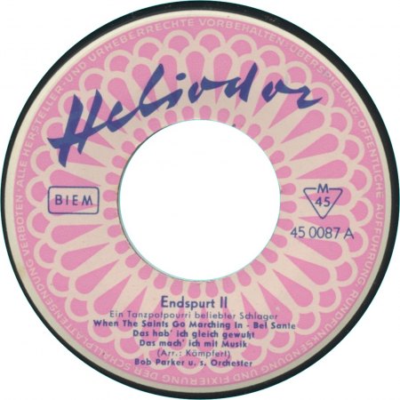 0 450 087 - SI - Bob Parker - Endspurt II - Heliodor - GER - Label A.jpg