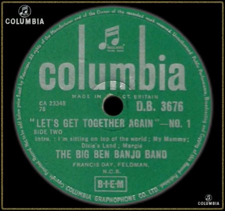 BIG BEN BANJO BAND - LET'S GET TOGETHER AGIN NO 1_IC#003.jpg