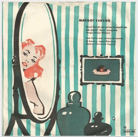 0 023 015 - SI - Bob Parker, Horst Wende &amp; Margot Eskens - Ich möchte heut´ ausgeh´n - O Karina, spiel Okarina - Polydor - GER - Back (2).jpg