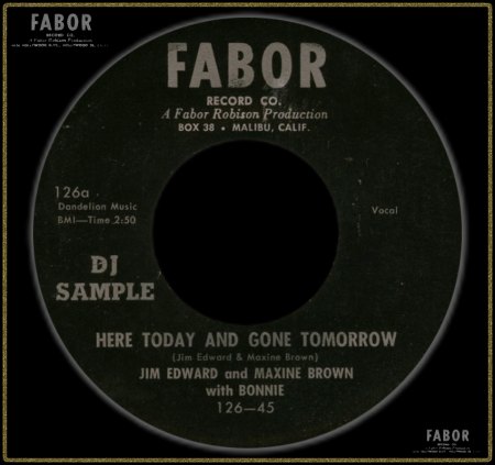 BROWNS - HERE TODAY &amp; GONE TOMORROW_IC#003.jpg