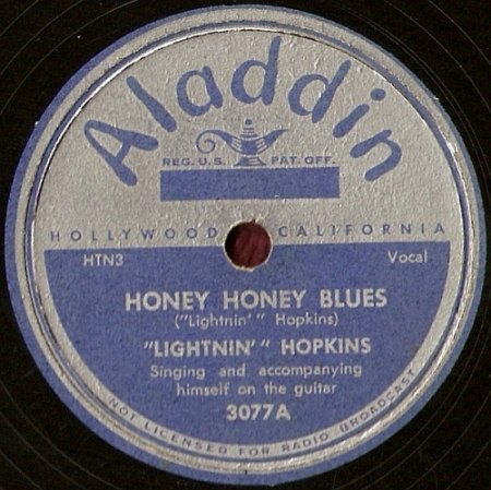 Lightning Hopkins- Honey Honey Blues.jpg