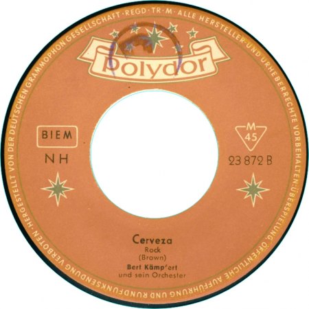 0 023 872 - SI - Bert Kaempfert - Explorer (Louisa) - Cerveza - Polydor - GER - Label B.JPG