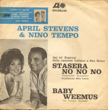 Stevens, April &amp; Nino Tempo - Stasera no no no  (3)_Bildgröße ändern.JPG