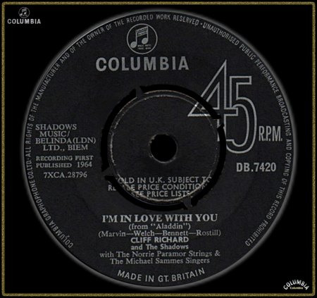CLIFF RICHARD - I'M IN LOVE WITH YOU_IC#002.jpg