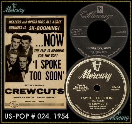 CREW CUTS - I SPOKE TOO SOON_IC#001.jpg