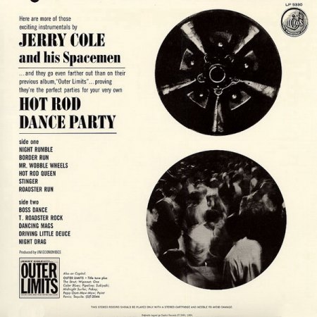 Cole, Jerry &amp; his Spacemen - Hot Rod Dance Party (3).jpg