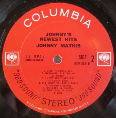 Mathis, Johnny - Johnny's newest Hits.jpg