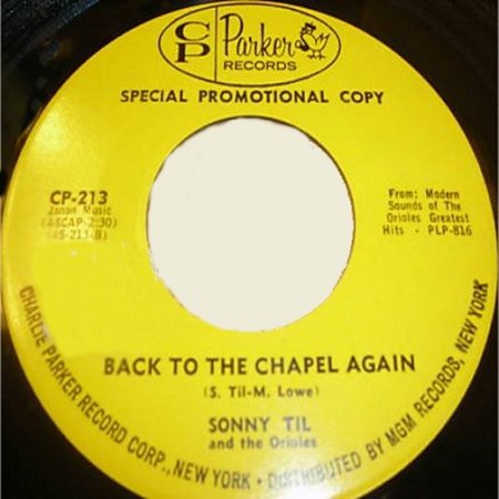 Til, Sonny &amp; the Orioles - Charlie Parker CP-213.jpg