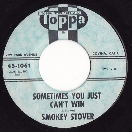 Stover, Smokey - Sometimes you just can't win.jpg