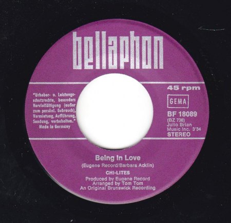 CHI-LITES - Being in love -B-.jpg