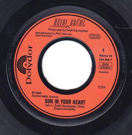 HEIDI BRÜHL - Sun in your heart -B-.jpg