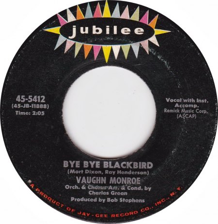 Monroe, Vaughn - Bye Bye Blackbird.jpg