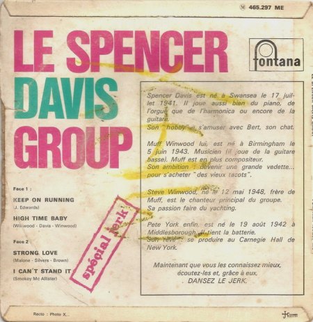 Davis, Spencer (Group) - Keep on running EP (2)_Bildgröße ändern.JPG