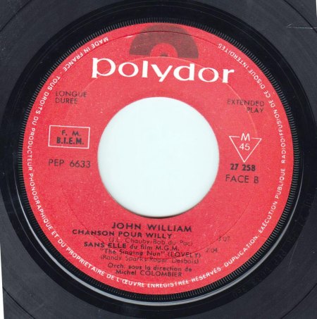 JOHN WILLIAM-EP - La chanson de Lara -B-.jpg