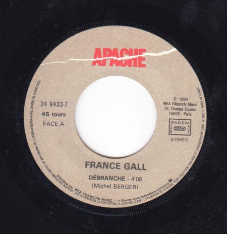 FRANCE GALL - Debranche -A-.jpg