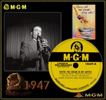 HANK D'AMICO - YOU'RE THE CREAM IN MY COFFEE_IC#001.jpg