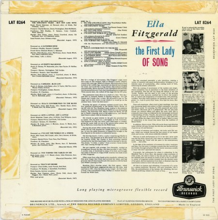 Fitzgerald, Ella - First Lady of Song_Bildgröße ändern.JPG