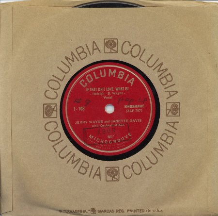 Janette Davis &amp; Jerry Wayne - If that isn't love what is_Bildgröße ändern.jpg