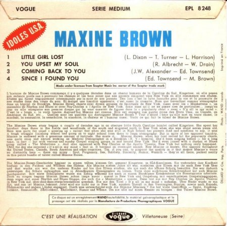 Brown, Maxine - Little girl lost EP_3.JPG