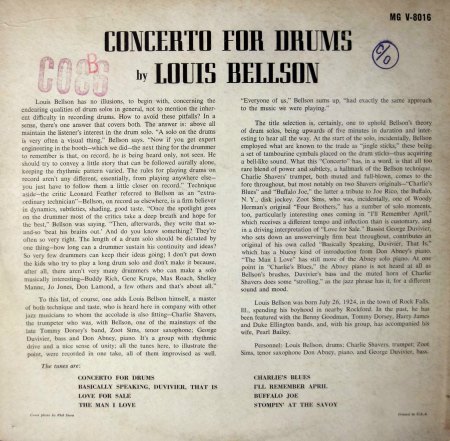 Bellson, Louis - Concerto for drums.JPG