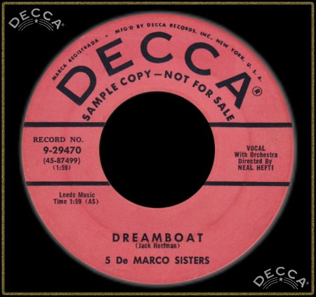 FIVE DE MARCO SISTERS - DREAMBOAT_IC#004.jpg