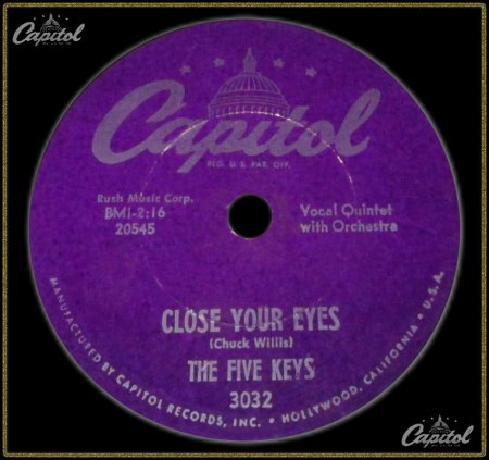 FIVE KEYS - CLOSE YOUR EYES_IC#002.jpg