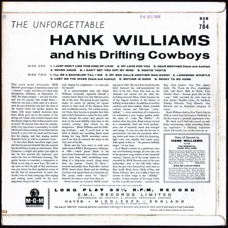 UG-Hank Williams - Unforgettable - UK - Rear_Bildgröße ändern.JPG