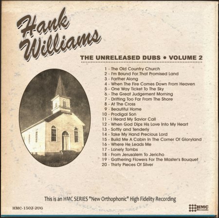 Hank Williams - The Unreleased Dubs - Vol.2 - Rear.jpg