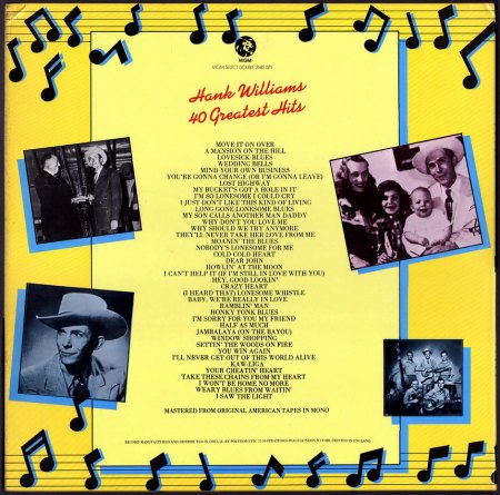 Hank Williams - 40 Greatest Hits - Rear_Bildgröße ändern.JPG