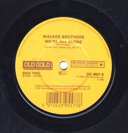 WALKER BROTHERS - We're all alone -B-.jpg