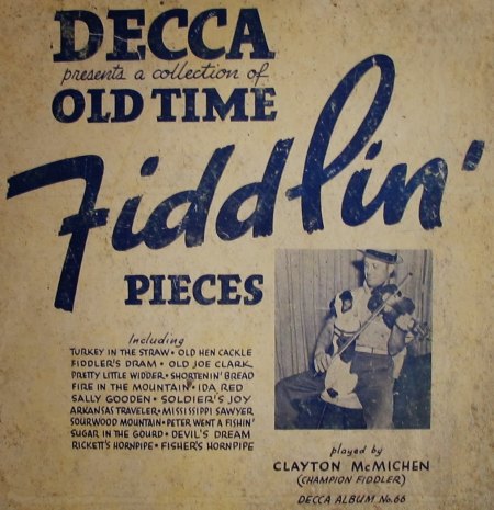 McMichen, Clayton - 78 album - Old Time Fiddlin' (2).JPG