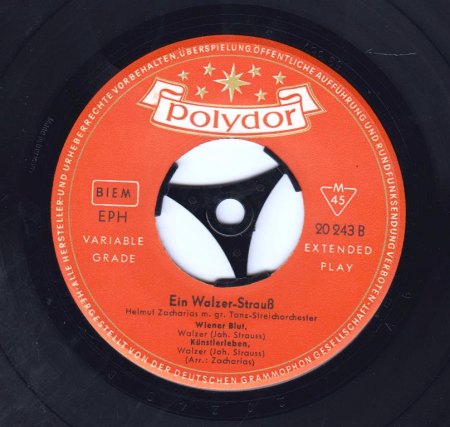 HELMUT ZACHARIAS-EP - Ein Walzer.-Strauß -B-.jpg