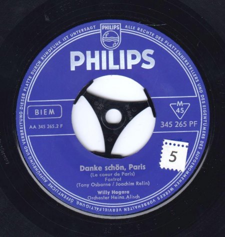 WILLY HAGARA - danke schön, Paris -B-.jpg