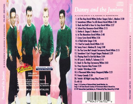 Danny &amp; the Juniors - Golden Classics (2).jpg