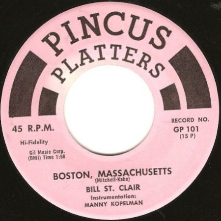 St Clair,Bill01Boston, Massachusetts Pincus Platters GP 101.jpg